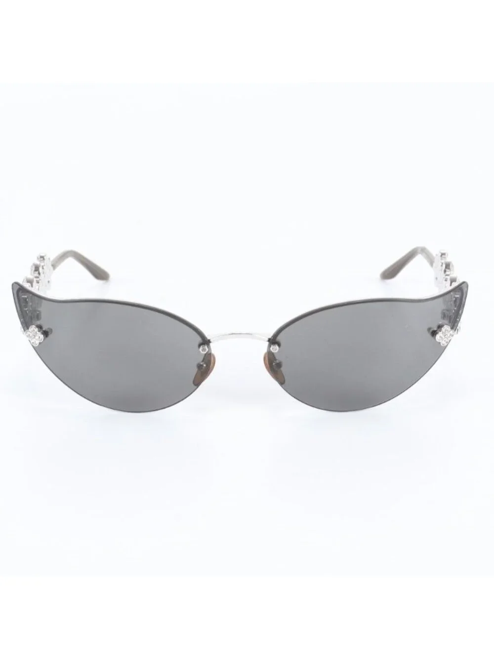 Louis Vuitton Swarovski Monogram Flower Cat's Eye Sunglasses Eyewear